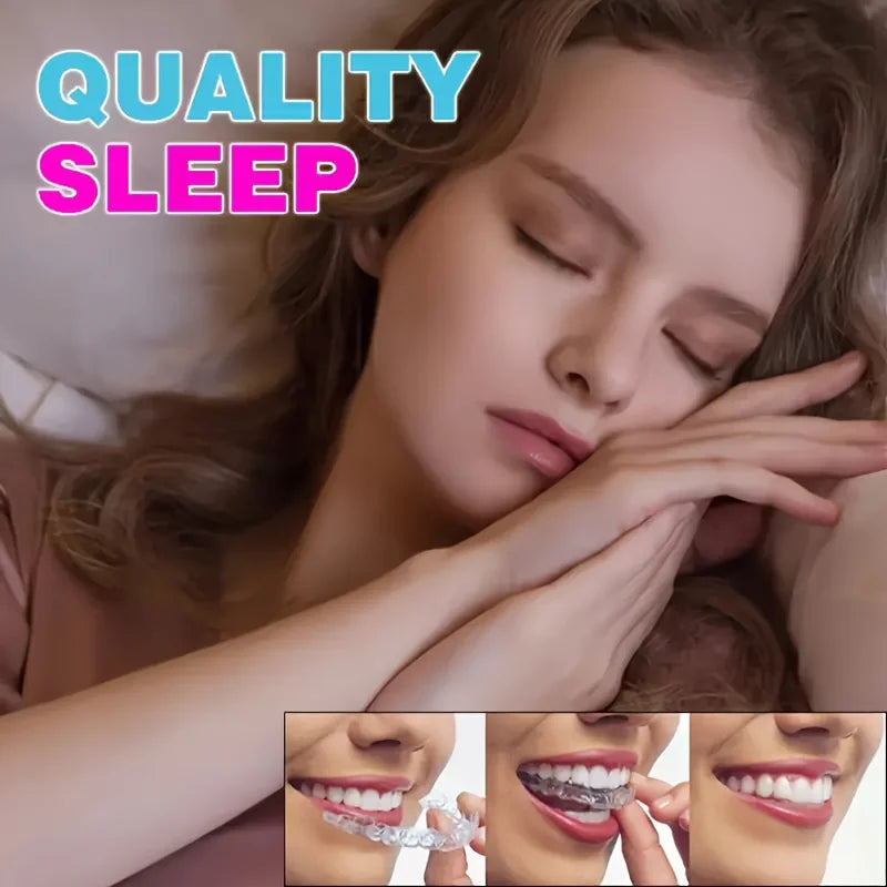 Silicone Retainer/Mouth Guard Teeth Protector Night Guard Mouth Tray for Bruxism Grinding Protection