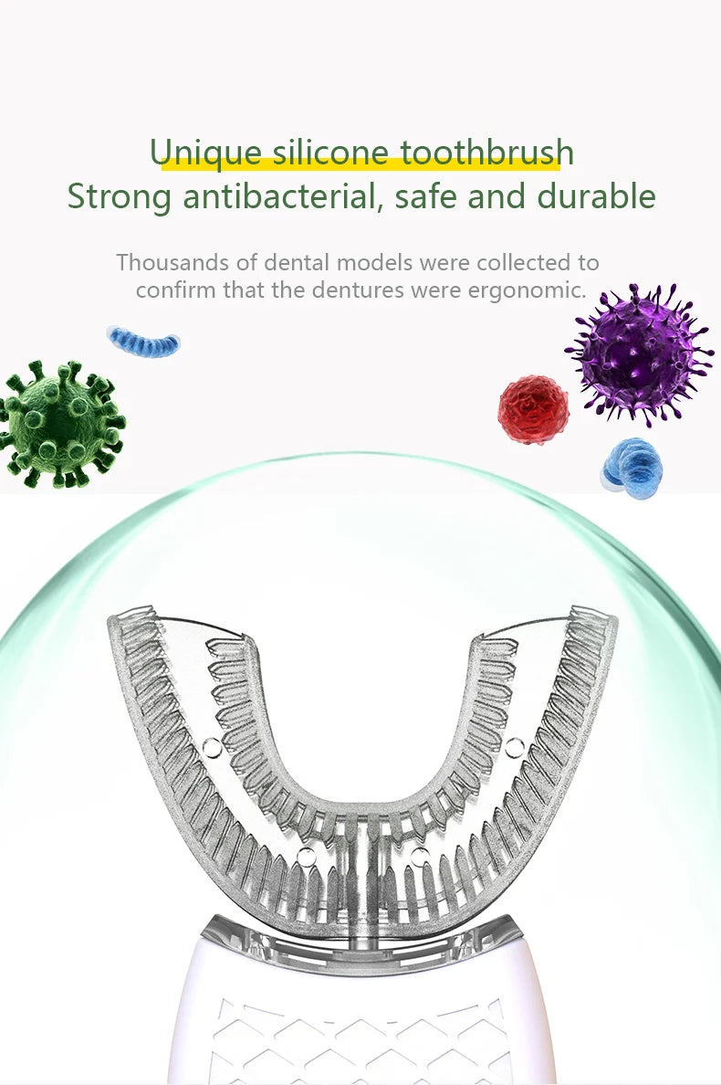 F&E U-Type Waterproof Electric Toothbrush