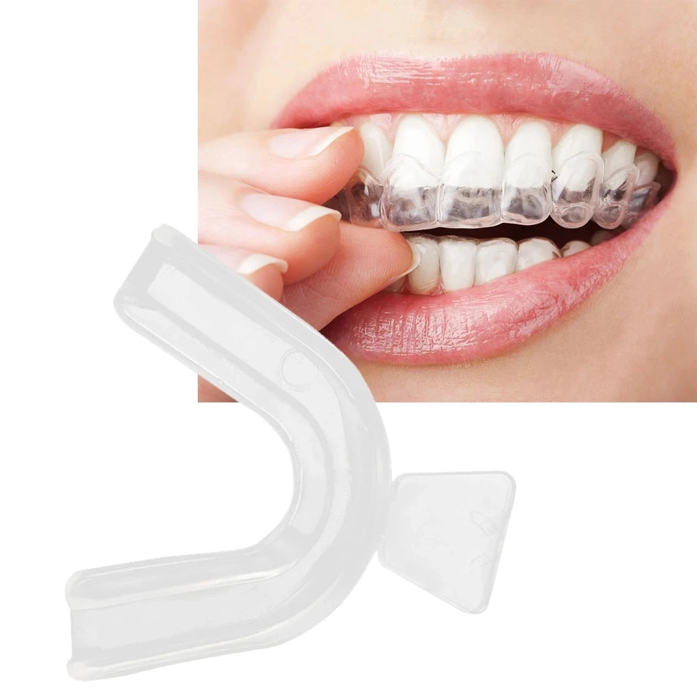 Silicone Retainer/Mouth Guard Teeth Protector Night Guard Mouth Tray for Bruxism Grinding Protection